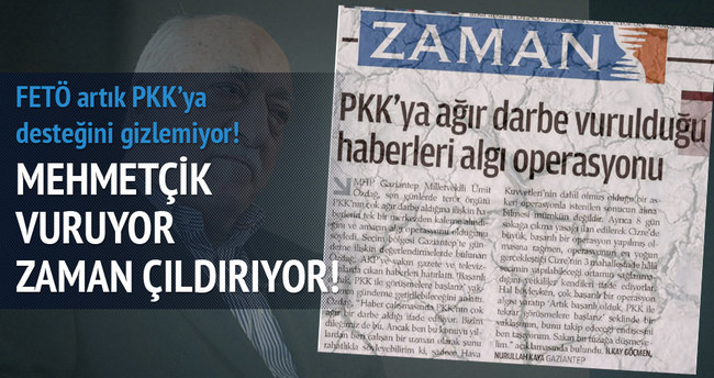 TSK PKK'ya vurdukça FETÖ çıldırıyor!