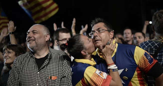 Katalonya bağımsızlık dedi!