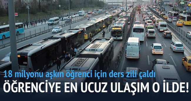 En ucuz ulaşım İstanbul’da