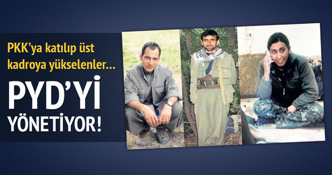 PKK’nın tecrübelileri PYD’yi yönetiyor!