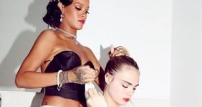 Cara Delevingne ve Rihanna tatilde
