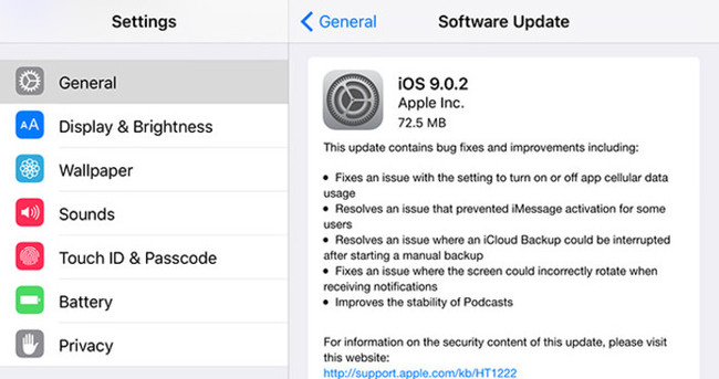 iOS 9.0.2 güncellemesi yayında