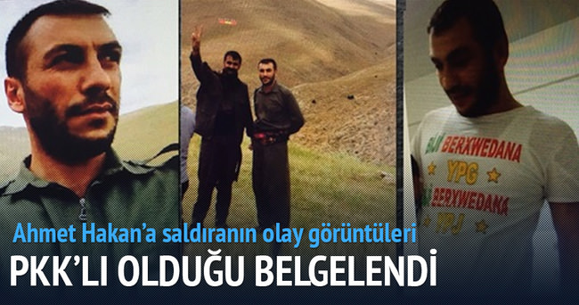 Ahmet Hakan’a saldıran zanlının PKK mensubu olduğu belgelendi
