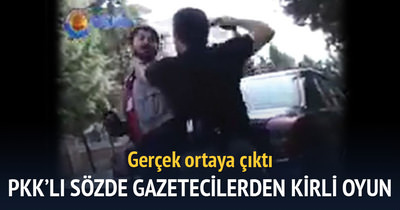 PKK’lı sözde gazetecilerden kirli oyun