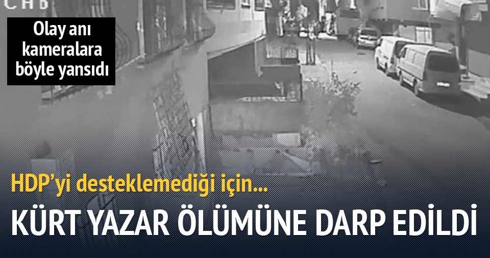 HDP’ye destek vermeyen Kürt yazara saldırı
