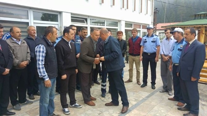 Azdavay Belediyesi İtfaiye Personelleri Ödüllendirildi
