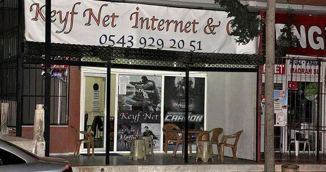 Çocuklarla tartışan internet kafe sahibi tüfekle vuruldu