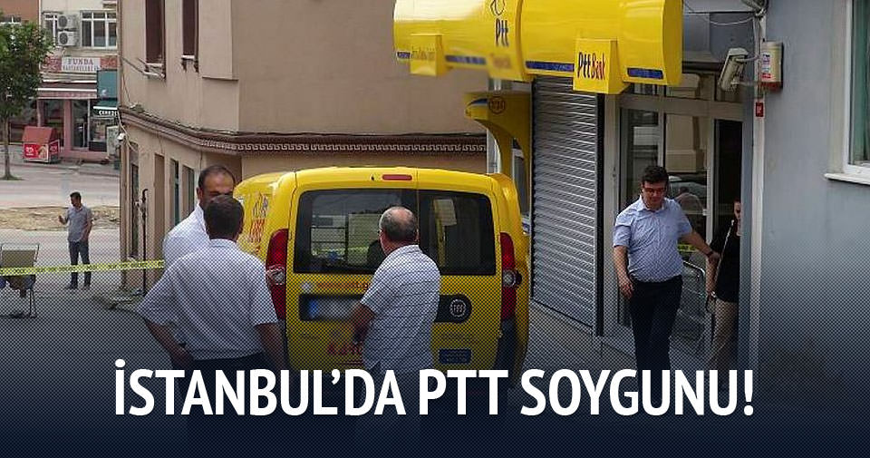 Bayrampaşa’da PTT Şubesi soygunu