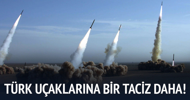 Suriye’den Türk F-16 uçağına taciz!