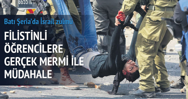 İsrail askerleri Filistinli öğrencileri vurdu