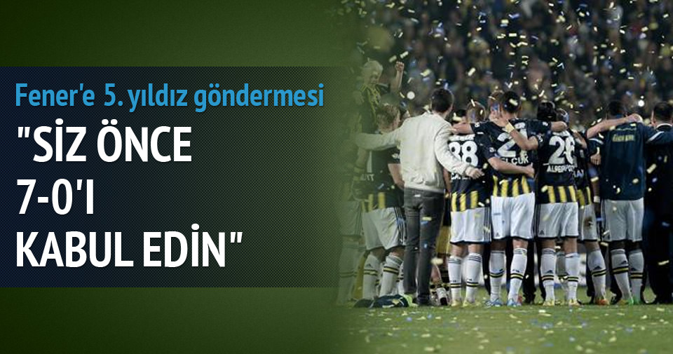 Fenerbahçe’nin 5. yıldız talebine büyük tepki