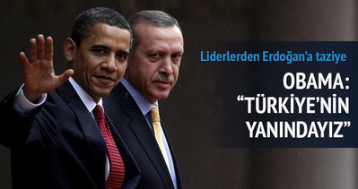 Terör saldırısıyla ilgili Cumhurbaşkanı Erdoğan’a taziye mesajları