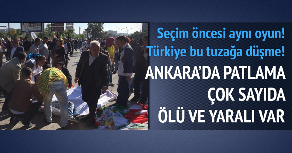 Ankara’da terör saldırısı: Ölü ve yaralılar var