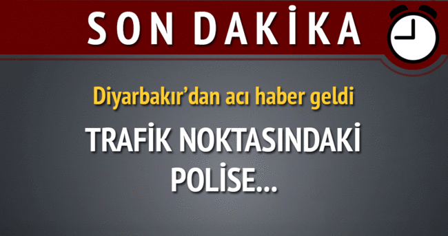 Diyarbakır’da polise saldırı: 1 şehit