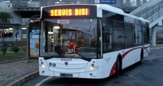 İzmir’de belediye otobüslerinden 1 saatlik grev