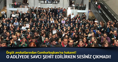 Çağlayan Adliyesi’nde avukatlardan Ankara protestosu