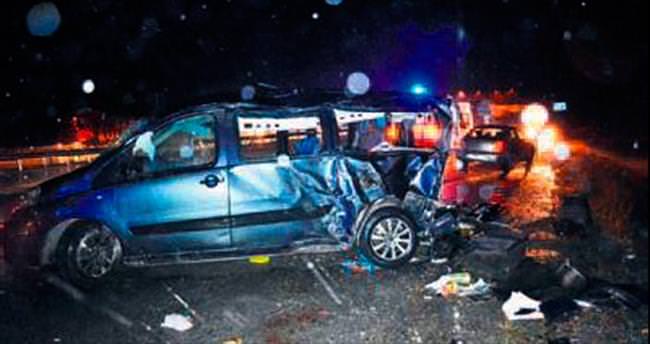 Ankara’da trafik kazası: 1 ölü, 6 yaralı