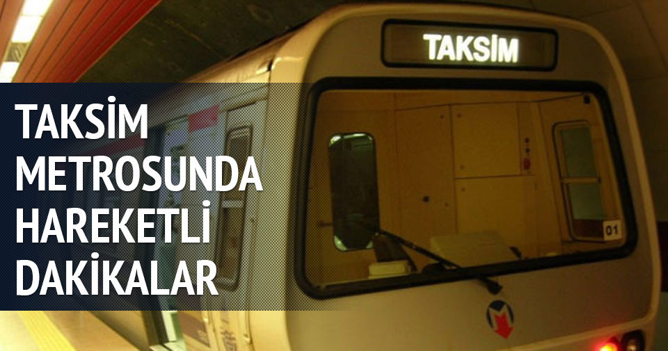Taksim Metro İstasyonu tekrardan açıldı