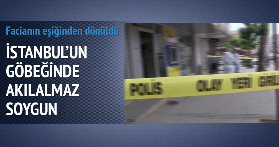 Beyoğlu’nda PTT’de silahlı soygun