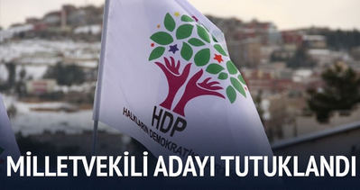 HDP’li milletvekili adayı tutuklandı