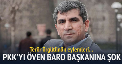 PKK’yı öven Baro Başkanı’na şok