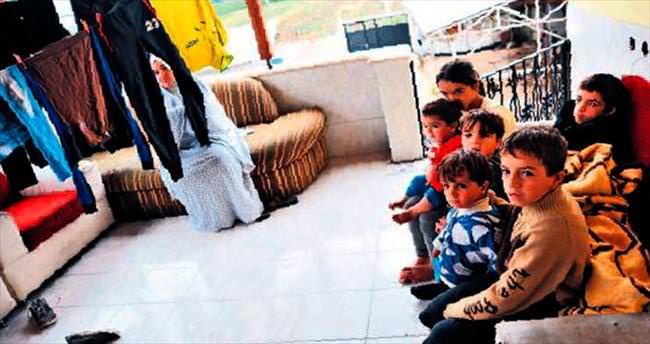 Suriyeli anne 6 çocukla birlikte yaşama tutundu
