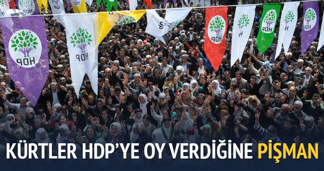 Kürtler HDP’ye oy verdiğine pişman