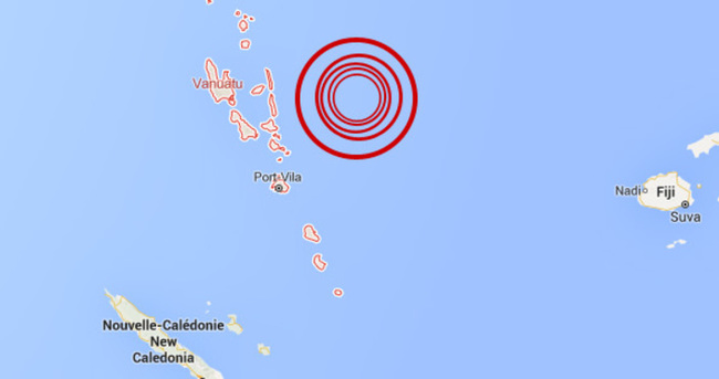 Güney Pasifik’te 7,3 büyüklüğünde deprem