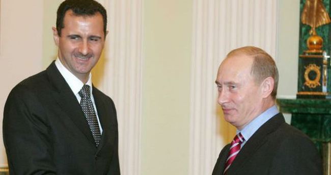Esad’ın uçağı Putin’e böyle gitmiş