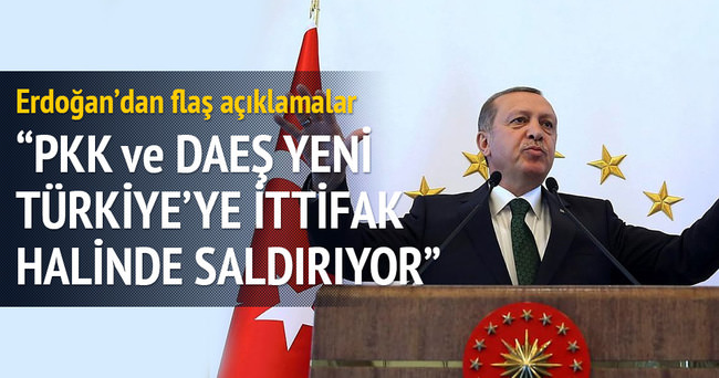Cumhurbaşkanı Erdoğan: Yeni Türkiye’ye ittifak halinde saldırıyorlar