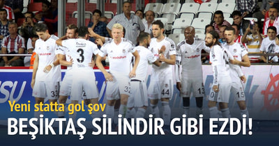 Beşiktaş ezdi geçti