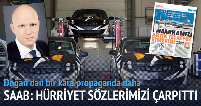 SAAB: Hürriyet sözlerimizi çarpıttı