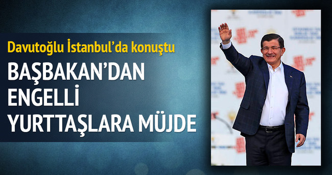 Başbakan Davutoğlu İstanbul’da konuştu