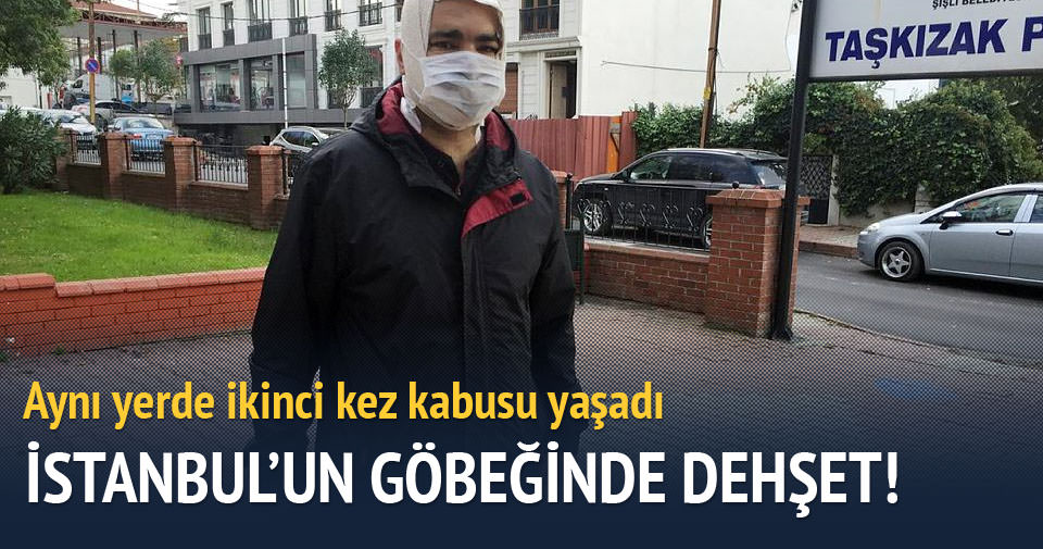 İstanbul’un göbeğinde tinerci dehşeti