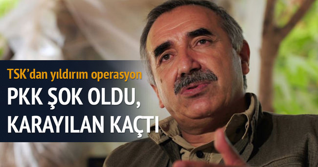 PKK’ya yıldırım operasyon: Karayılan kaçtı