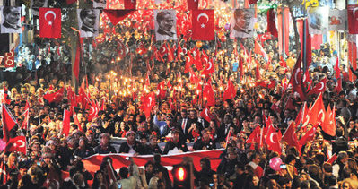 Siyasilerden 29 Ekim Cumhuriyet Bayramı kutlamaları