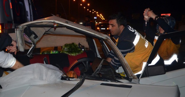 Bursa’da trafik kazası: 1 ölü, 5 yaralı