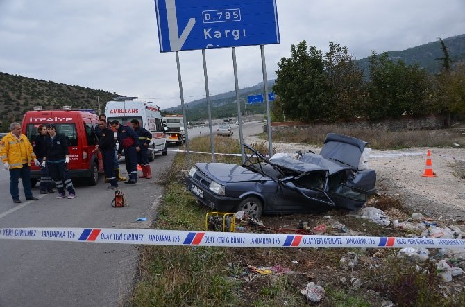 Çorum’da Trafik Kazası: 2 Ölü