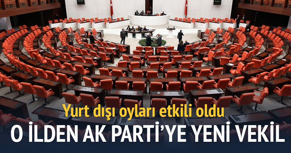 Yurt dışı oyları AK Parti’ye Manisa’da 1 milletvekili getirdi