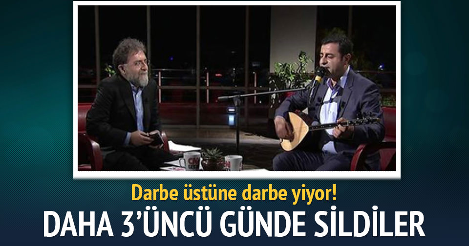 Ahmet Hakan 3 günde Demirtaş’ı sattı