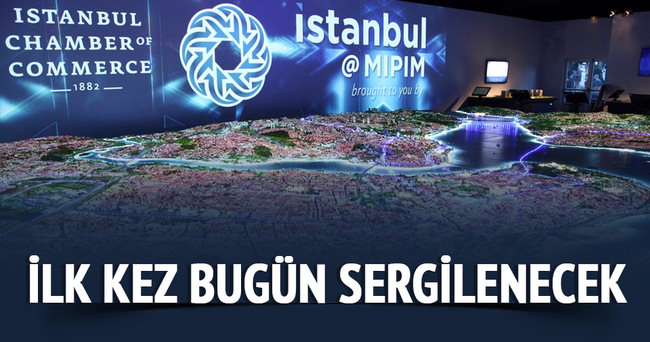 Yaşayan İstanbul maketi Türkiye’de ilk kez bugün sergilenecek