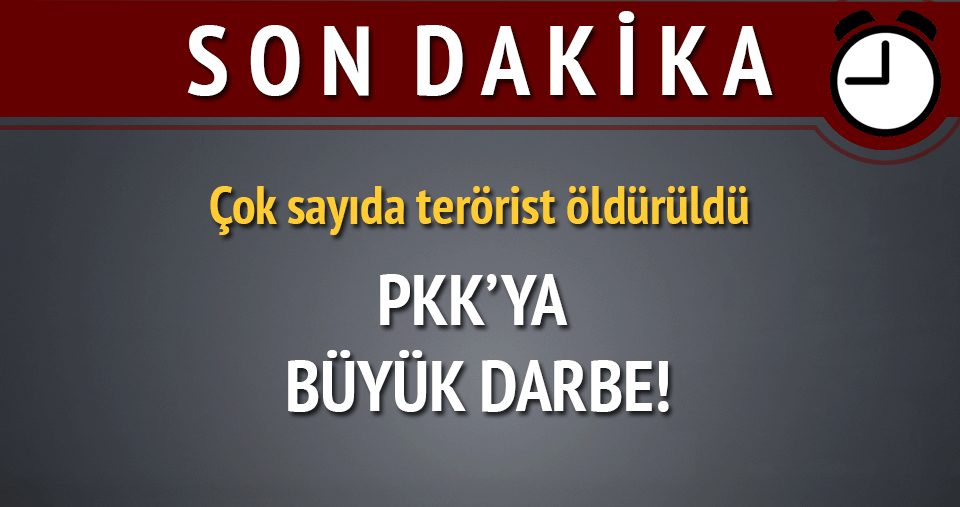 PKK’ya büyük operasyon