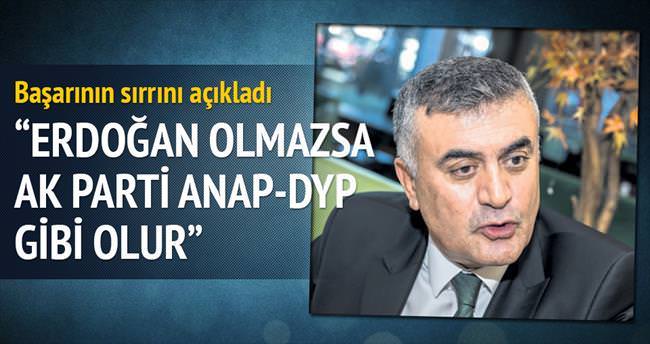 ’Erdoğan olmazsa AK Parti ANAP ve DYP gibi olur’