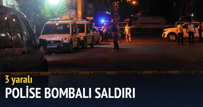 Nusaybin’de polise bombalı saldırı: 3 yaralı