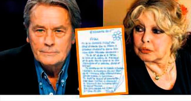 Bardot’dan Delon’a yaşgünü mektubu
