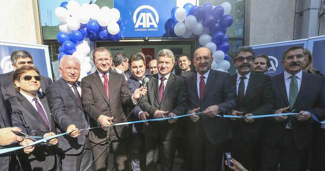 TRT ve AA’nın Üsküp ofisi açıldı!
