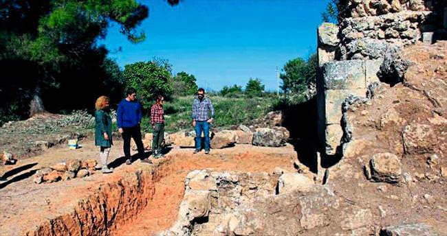 Evdirhan’daki kazı çalışması tamamlanıyor