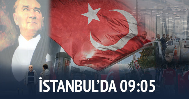 İstanbul’da 09:05