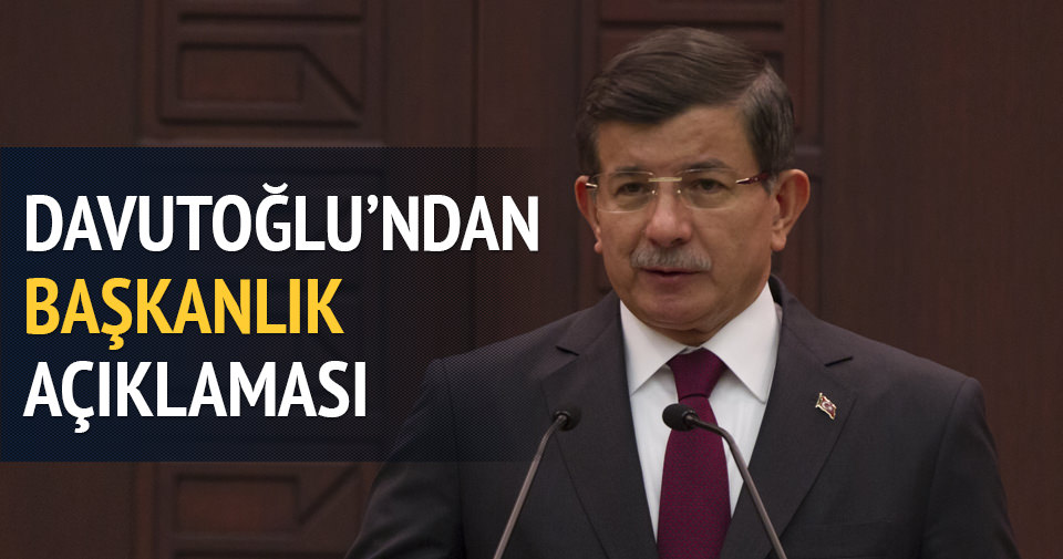 Başbakan Davutoğlu’ndan yeni anayasa çağrısı