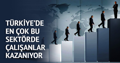 Türkiye’de en çok parayı bu sektörde çalışanlar kazanıyor
